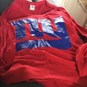 NY Giants Long Sleeve Tee